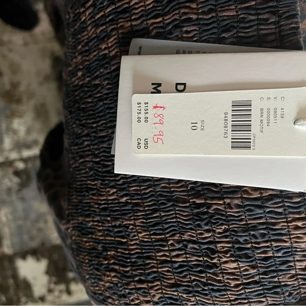 NWT Leopard Print Dress from Anthropologie - Picture 8 of 8